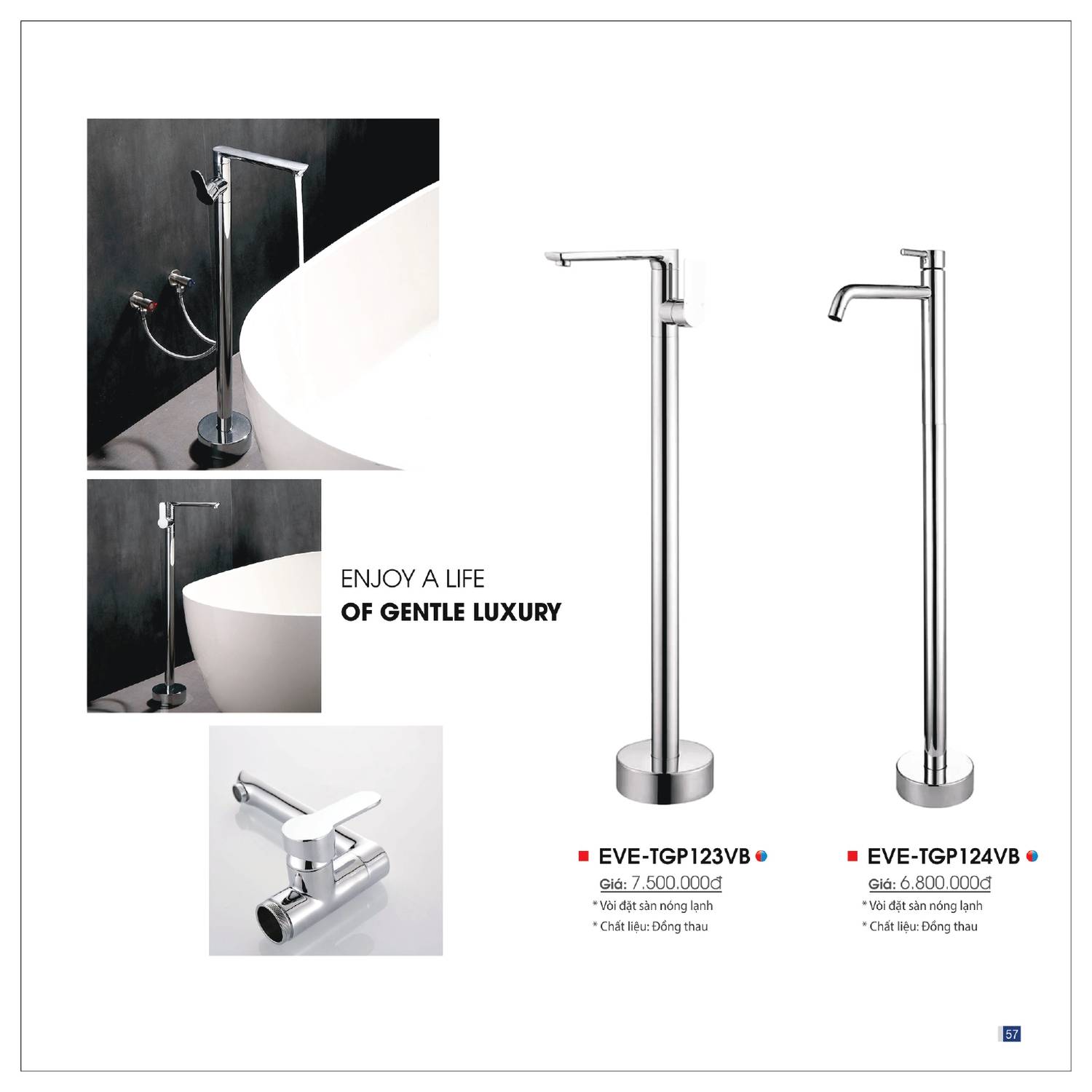 Thiết bị vệ sinh EVEREST Catalogue và Bảng giá mới nhất 2025 /Page 57